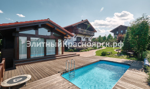 Фото 2: Альпийский коттедж в красноярском п.Шамони